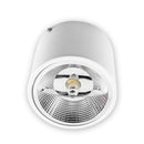 Plafon De Sobrepor Em Alumínio Redondo Foco Fixo p/ LED AR111 Starlumen ST2947-Starlumen-Branco-