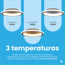 Plafon Embutir LED Slin 40cm Branco LED 38W Multicor PZ-1058/400Y ST3138-Hevvy-Starlumen