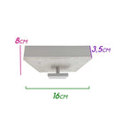 Plafon Kyara Branco Led 6w 16cm Efeito Estrelado Com Cristais HL002-Q-WH St1773-Plafons-Starlumen