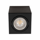 Plafon Sobrepor Box 10x10cm Preto p/ PAR20 E27 BellaLUX ST3049-BellaLUX-Starlumen