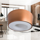 Plafon Sobrepor Vulcano Cobre Redondo p/ 3 LED E27 ST951-Starlumen-