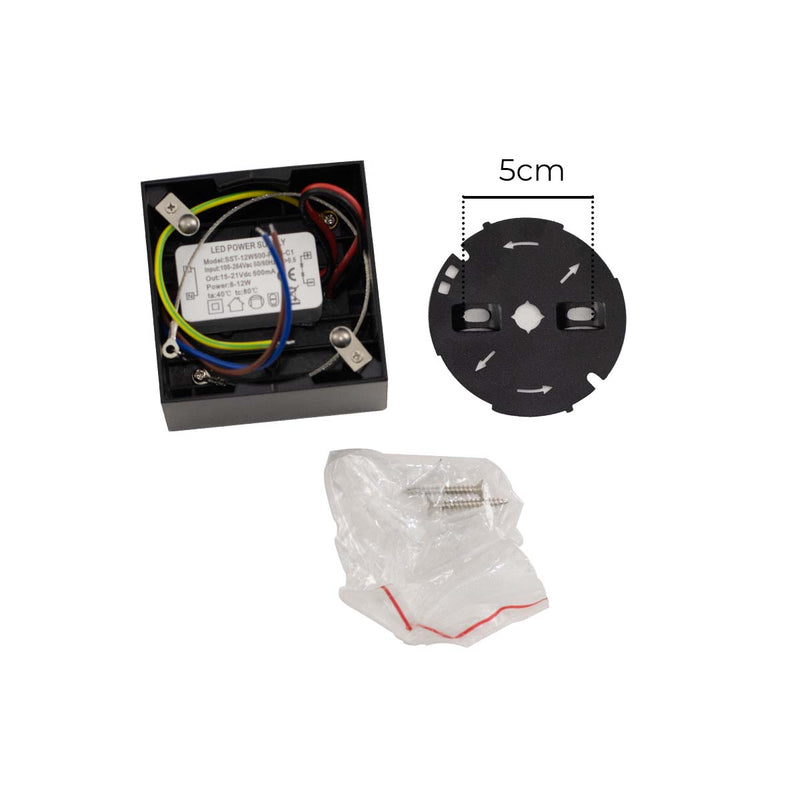 Plafon Soul Sobrepor 9 Focos 10W 2700k PRO 83946 Opus ST3050-Opus-Starlumen