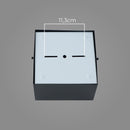 Plafon Spot Alumínio Sobrepor Quadrado p/ AR111 ST2899-Starlumen-