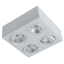 Plafon Spot Alumínio Sobrepor p/ 4x AR111 ST2897-Starlumen-Starlumen