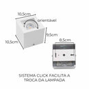 Plafon Spot Sobrepor Box Branco 1 Facho p/ MR16 Starlumen ST2944-Starlumen-