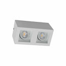 Plafon Spot Sobrepor Box Duplo Branco p/ 2x MR16 Starlumen ST2945-Starlumen-