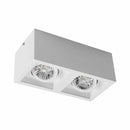 Plafon Spot Sobrepor Box Duplo Branco p/ 2xAR70 Starlumen ST2943-Starlumen-