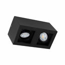 Plafon Spot Sobrepor Box Duplo Preto p/ 2x MR16 Starlumen ST2945-Starlumen-