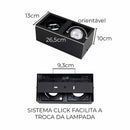 Plafon Spot Sobrepor Box Duplo Preto p/ 2xAR70 Starlumen ST2943-Starlumen-