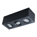 Plafon Spot Sobrepor em Alumínio p/ 3x AR70 ST2892-Starlumen-