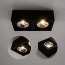 Plafon Spot de Sobrepor Box Duplo p/ 2XGU10 AR111 Starlumen ST2950-Starlumen-