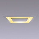 Plafon de Embutir Teto Quadrado Luz Indireta 45cm P/ 4 E27 ST1215-Starlumen-