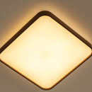 Plafon em Metal e Acrílico Amadeirado Timber 40cm LED 24W ST1936-Opus-Starlumen