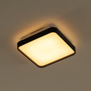 Plafon em Metal e Acrílico Black 28x28cm LED 12W ST1940-Opus-Starlumen