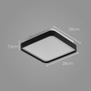 Plafon em Metal e Acrílico Black 28x28cm LED 12W ST1940-Opus-Starlumen