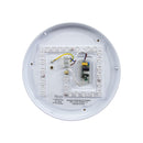 Plafon Painel LED Sobrepor 18W Toronto Multicor 180° Redondo Branco c/ Dourado Hevvy ST3110 detalhe verso