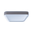 Plafon Painel LED Sobrepor 24W Toronto Multicor 180° Quadrado Branco c/ Branco Hevvy ST3110 lateral