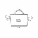 Plafon Spot Embutir Pontual p/ MR11 6x6cm Alumínio 1992 ST3273-Preto