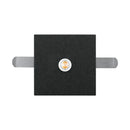 Plafon Spot Embutir Pontual p/ MR11 6x6cm Alumínio 1992 ST3273-Preto