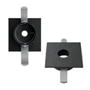 Plafon Spot Embutir Pontual p/ MR11 6x6cm Alumínio 1992 ST3273-Preto