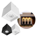 Plafon Spot de Sobrepor Loyo Recuado Box Quadrado p/ PAR20 Starlumen ST3244 - Branco capa