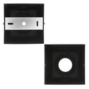 Plafon Spot de Sobrepor Loyo Recuado Box Quadrado p/ PAR20 Starlumen ST3244 - Preto 