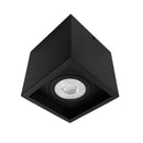 Plafon Spot de Sobrepor Loyo Recuado Box Quadrado p/ PAR20 Starlumen ST3244 - Preto 