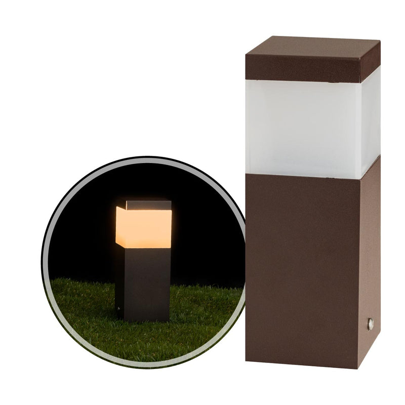 Poste Balizador Grivor 20cm P/ Jardim em Alumínio Starlumen ST2791-Starlumen-