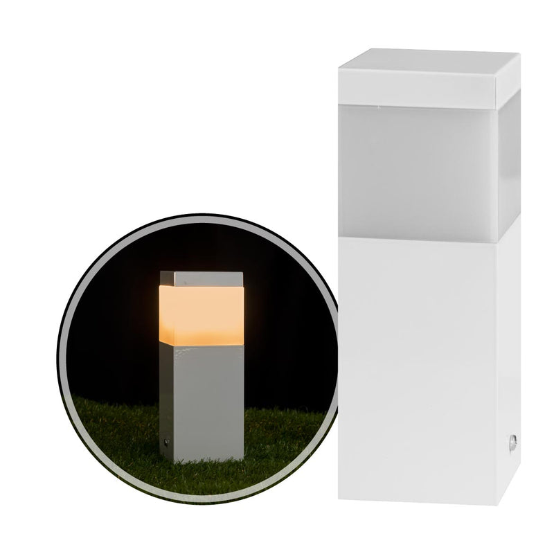 Poste Balizador Grivor 20cm P/ Jardim em Alumínio Starlumen ST2791-Starlumen-