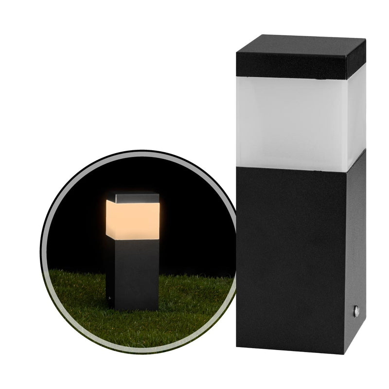 Poste Balizador Grivor 20cm P/ Jardim em Alumínio Starlumen ST2791-Starlumen-