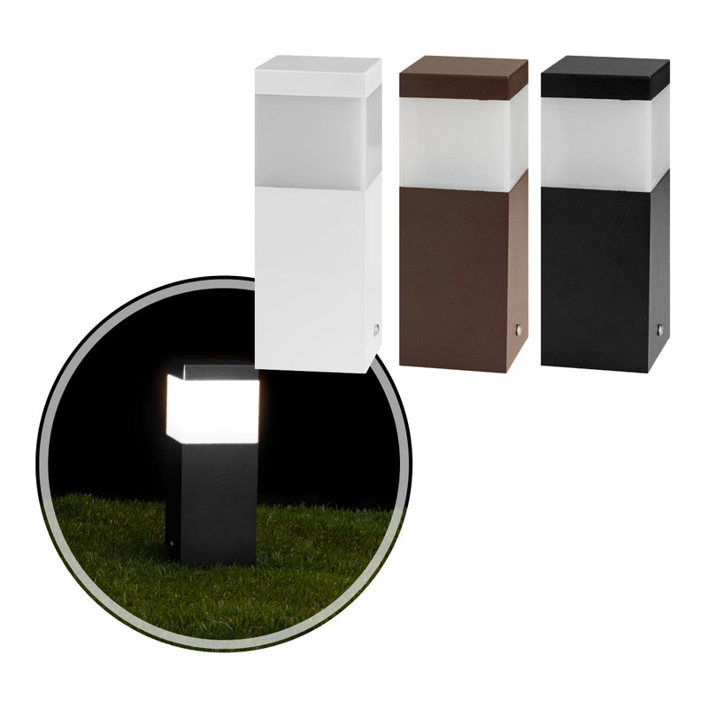 Poste Balizador Grivor 20cm P/ Jardim em Alumínio Starlumen ST2791-Starlumen-