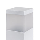 Poste Balizador Grivor 30cm P/ Jardim Em Alumínio Starlumen St1301 - Branco-Starlumen-