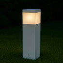 Poste Balizador Grivor 30cm P/ Jardim Em Alumínio Starlumen St1301 - Marrom-Starlumen-