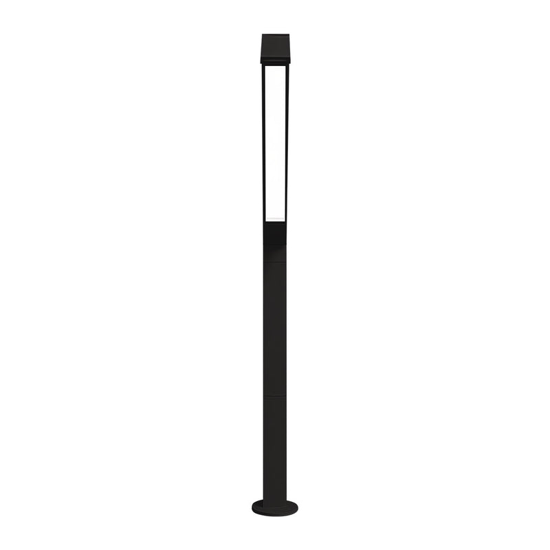 Poste Balizador Luminária Jardim Externo Ravi Max T8 St3168 - Preto-Starlumen do Brasil-