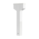 Poste Balizador Luminária Jardim Lunor Duo 2 Focos P/ MR11 ST2767 - Branco-Starlumen-