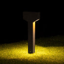 Poste Balizador Luminária Jardim Lunor Duo 2 Focos P/ MR11 ST2767 - Preto-Starlumen-
