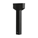 Poste Balizador Luminária Jardim Lunor Duo 2 Focos P/ MR11 ST2767 - Preto-Starlumen-