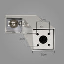 Poste Balizador Luminária Jardim Lunor Uno 1 Foco P/ MR11 ST2766 - Branco-Starlumen-