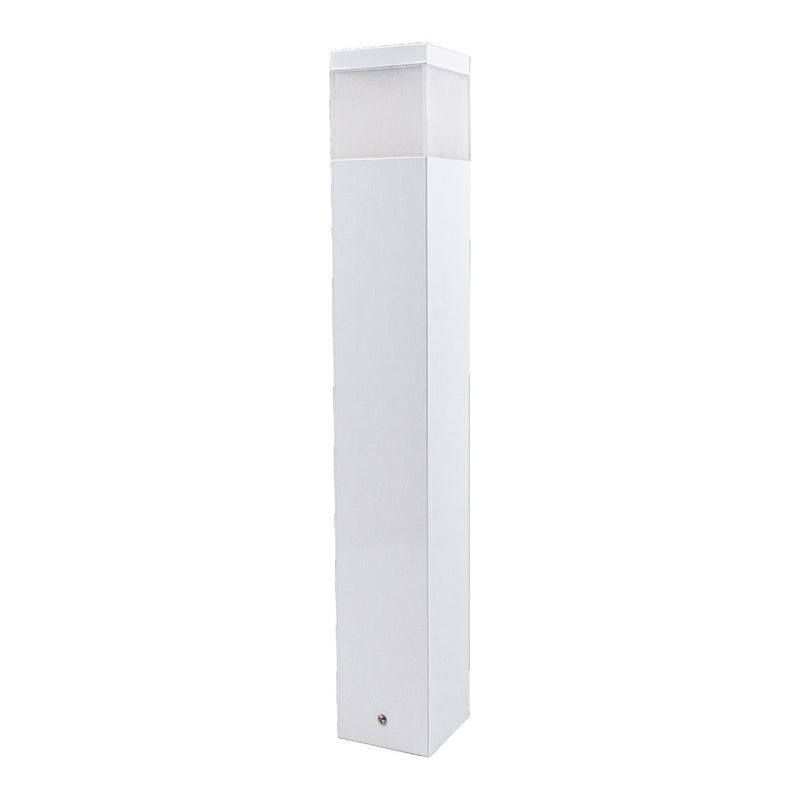 Poste Balizador Luminária de Jardim Grivor 50cm Starlumen ST222 - Branco-Starlumen-