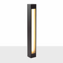 Poste Balizador de Jardim Externo Max + T8 60cm Starlumen ST2946-Starlumen-Marrom-Branco Quente-