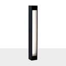 Poste Balizador de Jardim Externo Max + T8 60cm Starlumen ST2946-Starlumen-Preto-Branco Frio-