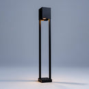 Poste Balizador de Jardim Flash Externo Preto Moderno 1xGU10 PA-406 ST3252-Starlumen-