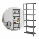 Prateleira Estante Multiuso em Aço com 6 Níveis Ajustáveis Starlumen ST2952-STARLUMEN-Cinza-