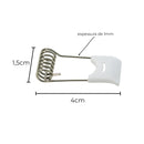 Presilha De Mola P/ Luminárias Embutidas Kit 100 Peças ST2928-Starlumen-