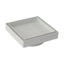 Ralo Oculto Invisivel Anti Inseto Piso Porcelanato Branco ST2781-Starlumen-