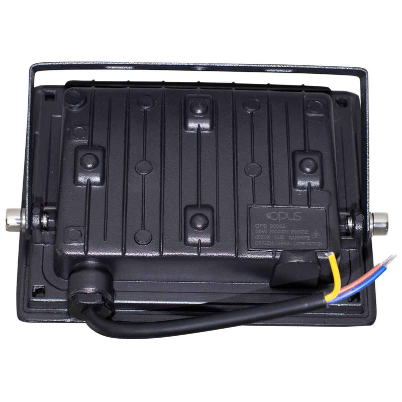 Refletor LED 30W 120° Branco Quente 3000k 2400LM IP65 30852 Opus ST2098-Opus-Starlumen