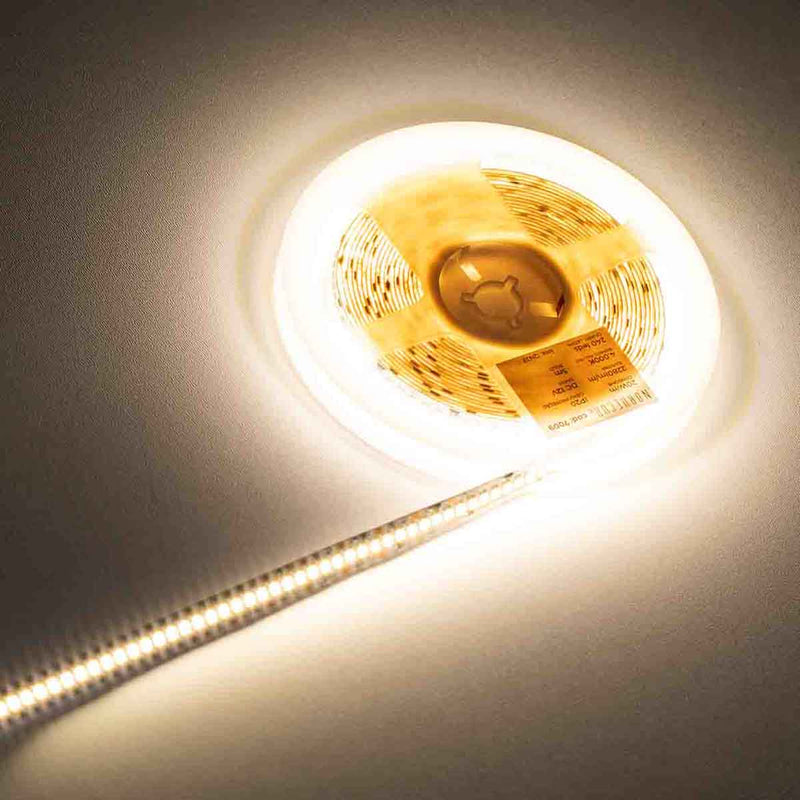 Rolo de Fita LED 5M 2835 DC12V Branco Neutro 20W/m 240 LEDs/m 7009 Nordecor ST3046-Nordecor-Starlumen