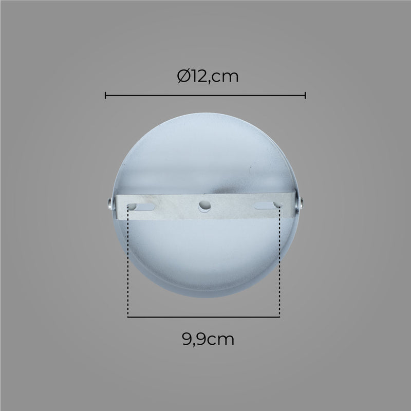 Arandela Tubo Cilindro 30cm Cobre 2 fachos p/ MR11 Starlumen ST2773