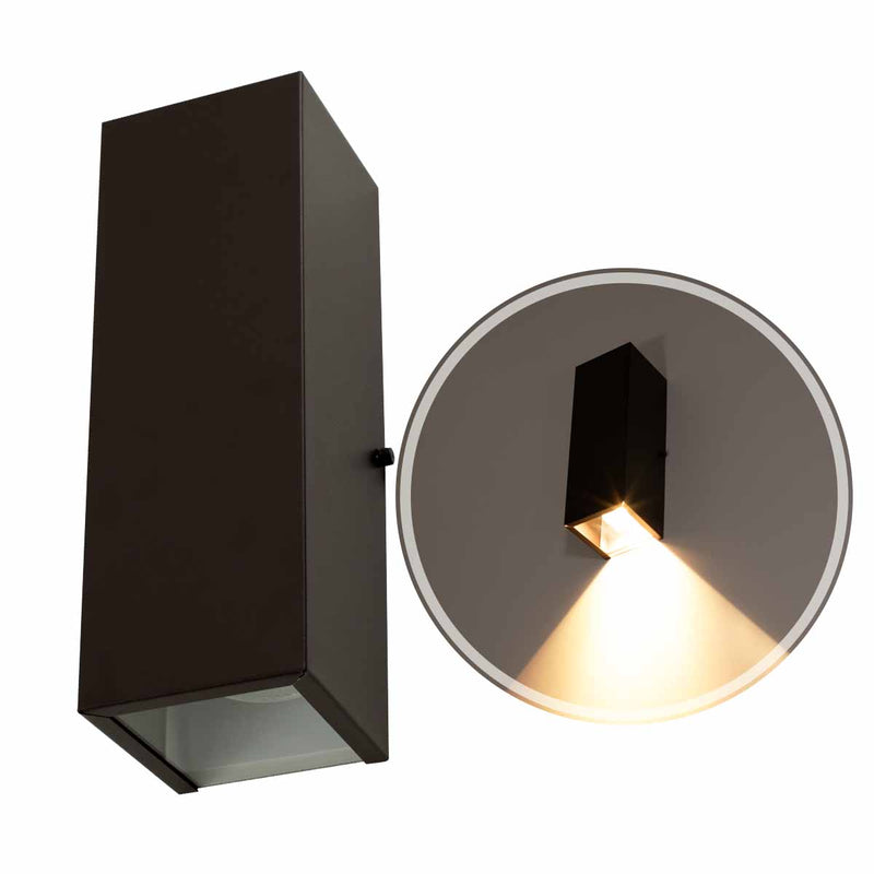 Arandela Retangular 1 Foco Sem Friso 10x30cm p/ E27 Starlumen ST2779
