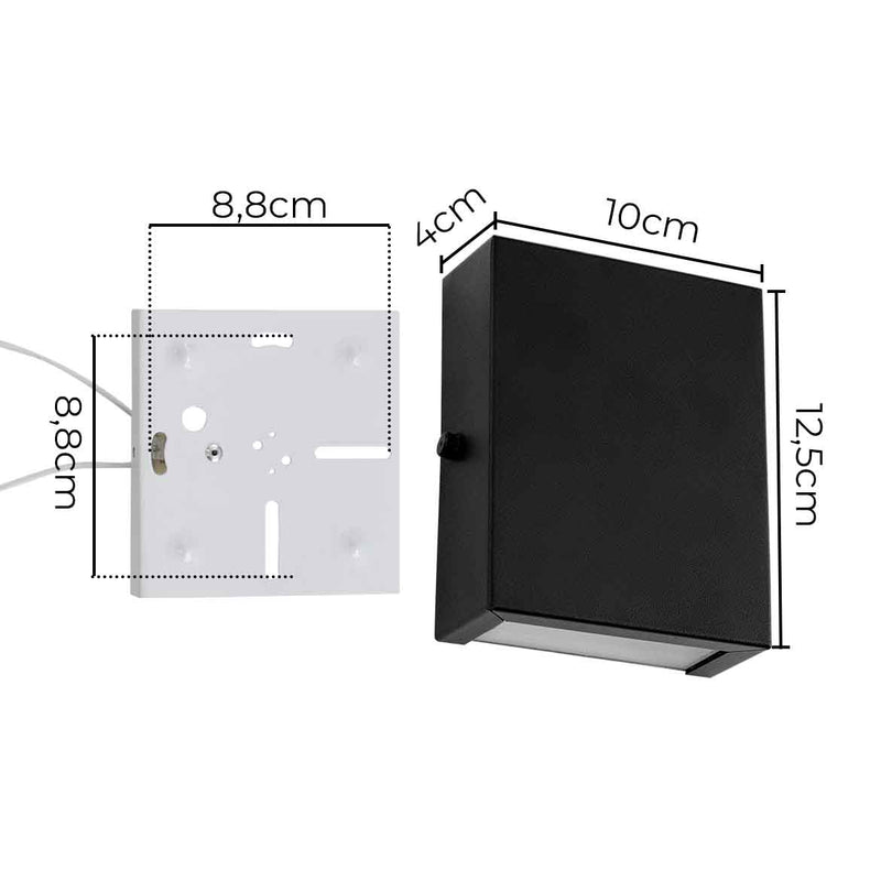 Arandela Slim 1 Foco Interna ou Externa em Alumínio p/ G9 ST2780